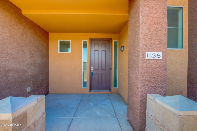 view of entrance to property