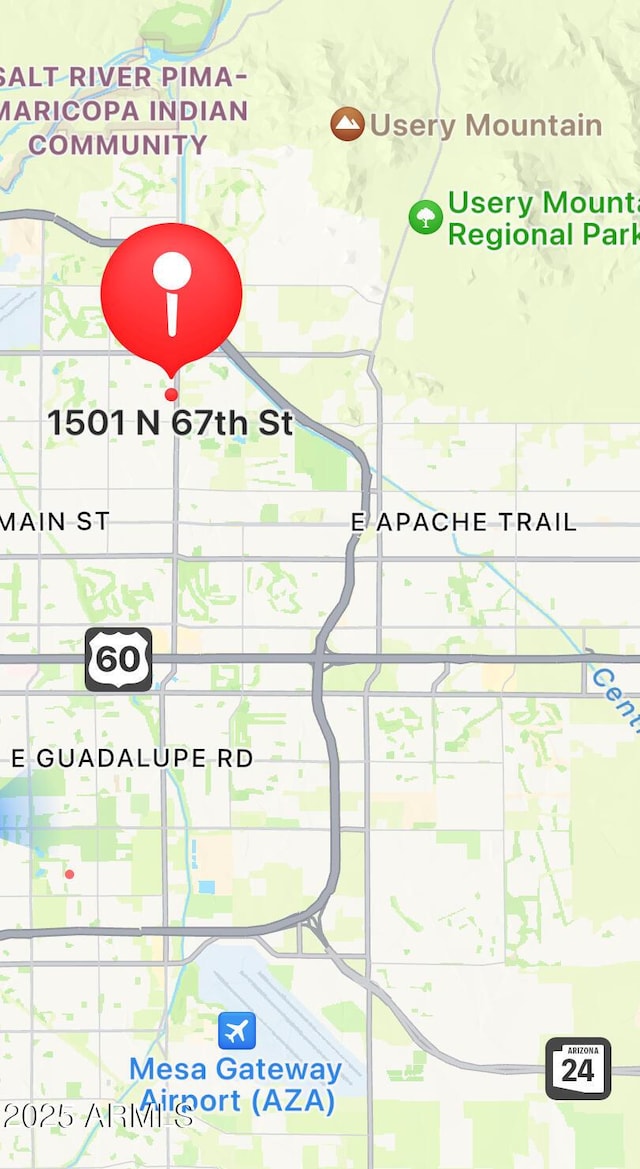 map location