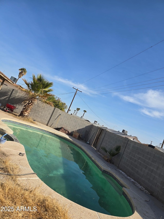 view of pool