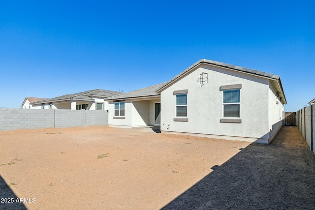 view of rear view of house