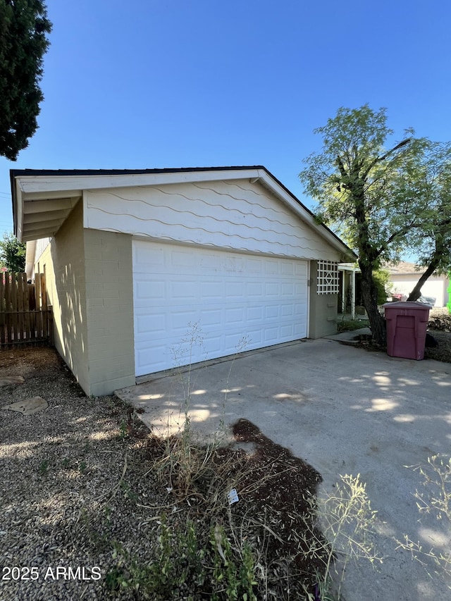 8257 E Cypress St, Scottsdale, AZ 85257 - view of home's exterior featuring concrete driveway