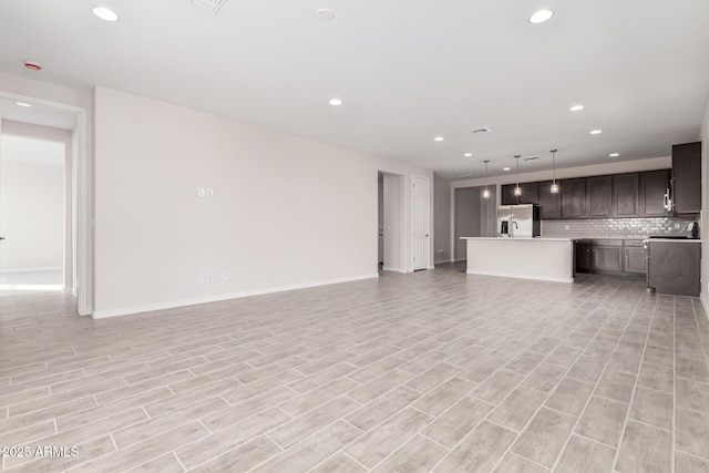 view of unfurnished living room