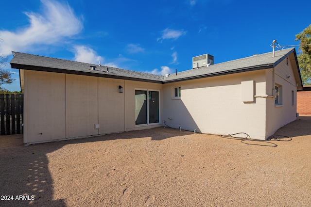 view of rear view of house