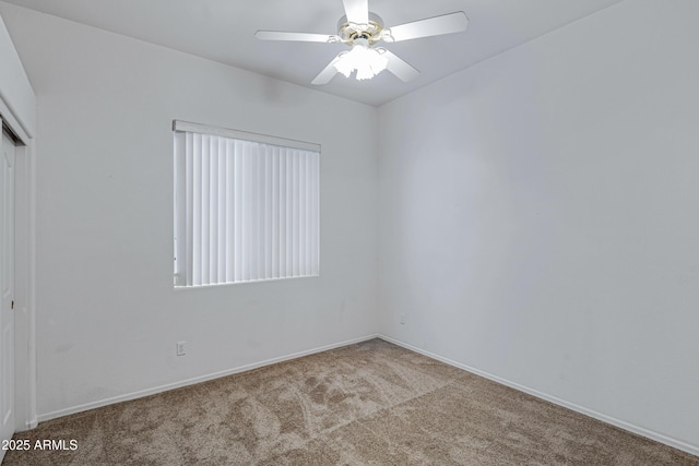 11413 S Coolwater Dr, Goodyear, AZ 85338 - carpeted empty room featuring baseboards and ceiling fan