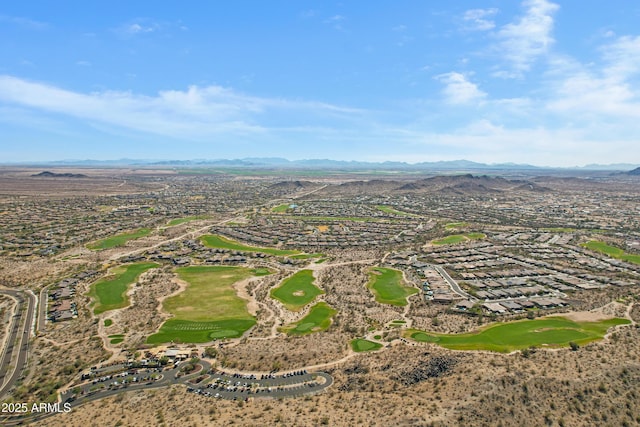 11413 S Coolwater Dr, Goodyear, AZ 85338 - aerial view featuring a mountain view and view of golf course