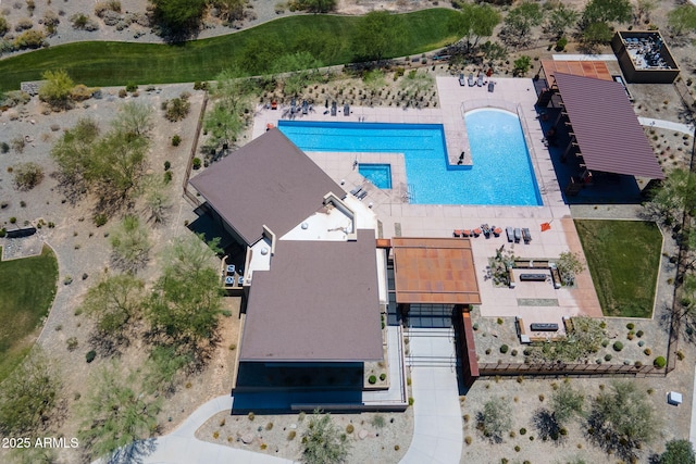 1221 E Paseo Way, Phoenix, AZ 85042 - view of subject property with a pool area