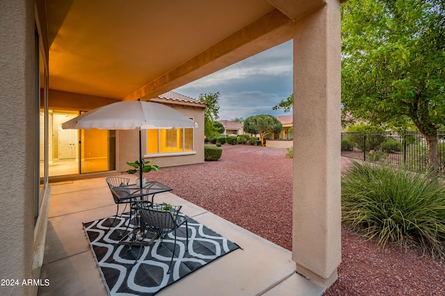 view of patio / terrace