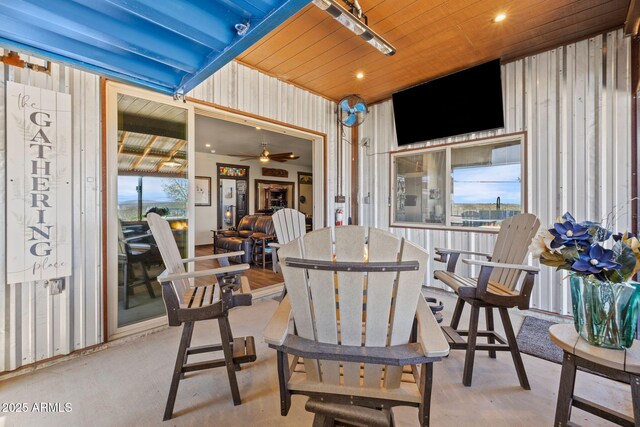 10975 E Janet Way, Dewey, AZ 86327 - view of patio / terrace featuring outdoor dining space