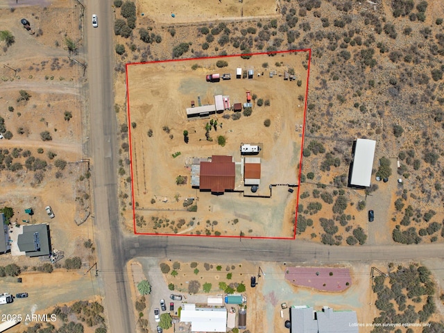10975 E Janet Way, Dewey, AZ 86327 - aerial view with a desert view