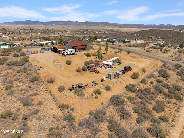10975 E Janet Way, Dewey, AZ 86327 - drone / aerial view featuring a desert view, a mountain view, and a rural view