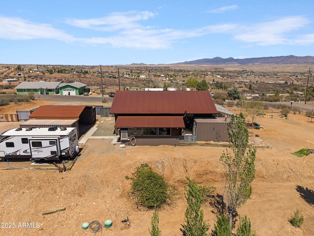 10975 E Janet Way, Dewey, AZ 86327 - aerial view featuring a mountain view