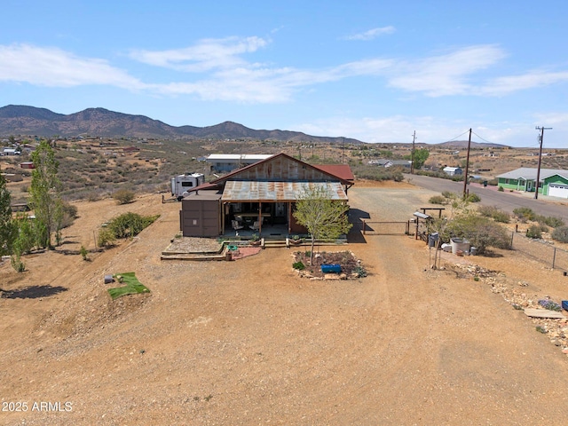 10975 E Janet Way, Dewey, AZ 86327 - drone / aerial view featuring a mountain view