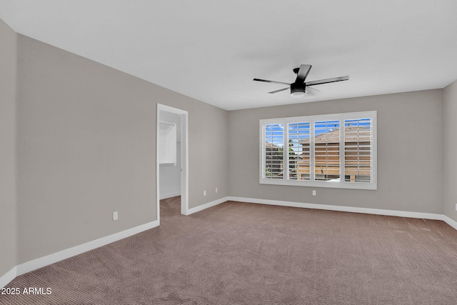 3376 E Lafayette Ave, Gilbert, AZ 85298 - unfurnished room with carpet flooring and a ceiling fan
