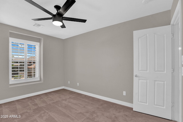 3376 E Lafayette Ave, Gilbert, AZ 85298 - carpeted empty room with ceiling fan and baseboards
