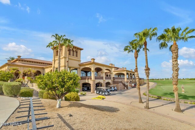 3376 E Lafayette Ave, Gilbert, AZ 85298 - view of property featuring view of golf course