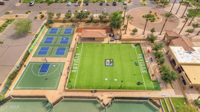 3376 E Lafayette Ave, Gilbert, AZ 85298 - aerial overview of property's location with property boundaries highlighted
