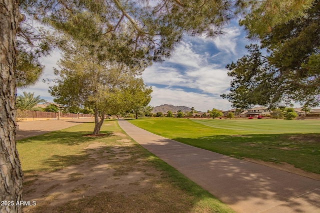 3376 E Lafayette Ave, Gilbert, AZ 85298 - view of community featuring a mountain view and view of golf course