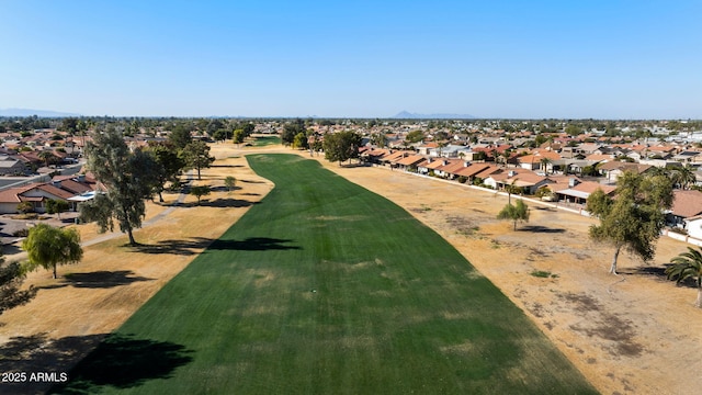 drone / aerial view