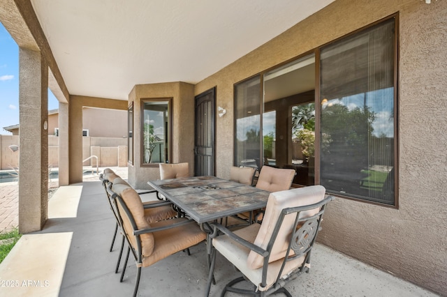 3905 S Bridal Vail Dr, Gilbert, AZ 85297 - view of patio with outdoor dining area
