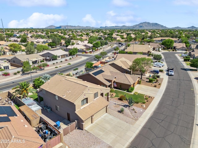 3905 S Bridal Vail Dr, Gilbert, AZ 85297 - aerial perspective of suburban area featuring mountains