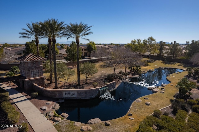 view of pool