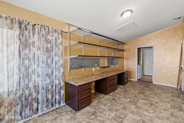 662 S Saddle St, Gilbert, AZ 85233 - unfurnished office with built in desk and baseboards