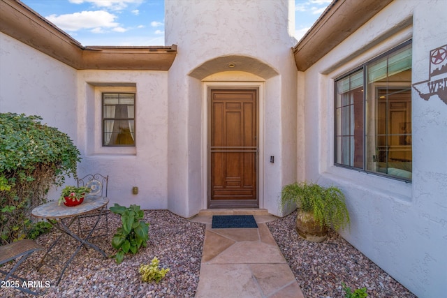 view of entrance to property