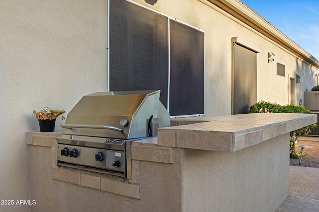 11816 E Terra Dr, Scottsdale, AZ 85259 - view of patio / terrace featuring an outdoor kitchen