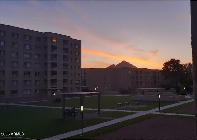 view of property