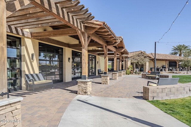 view of patio