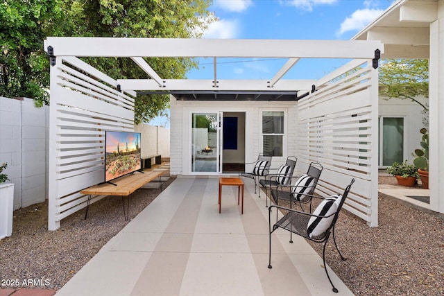 905 E Coronado Rd, Phoenix, AZ 85006 - view of patio with a pergola