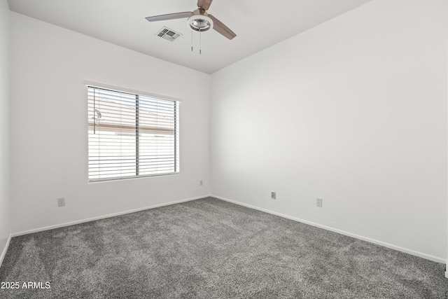 4140 E Claxton Ave, Gilbert, AZ 85297 - empty room with carpet flooring, ceiling fan, and baseboards
