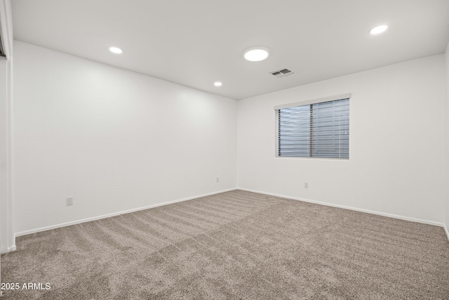 4140 E Claxton Ave, Gilbert, AZ 85297 - unfurnished room featuring carpet floors, baseboards, and recessed lighting
