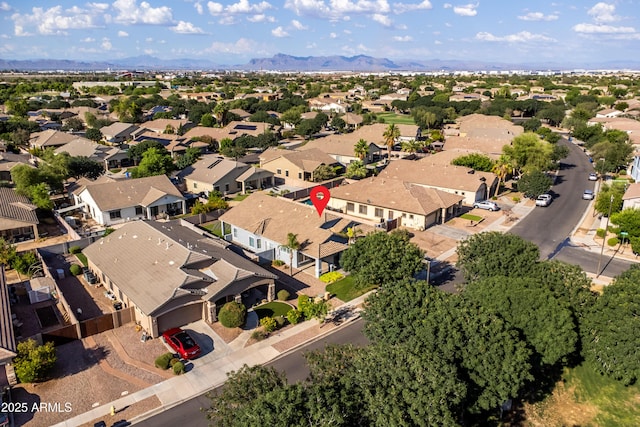 4140 E Claxton Ave, Gilbert, AZ 85297 - aerial view of residential area featuring a mountain backdrop