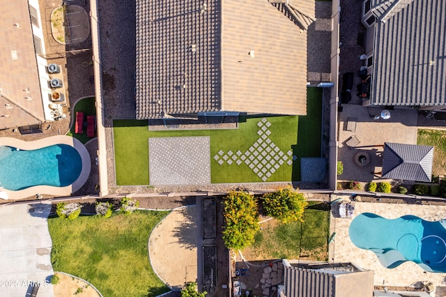 4140 E Claxton Ave, Gilbert, AZ 85297 - drone / aerial view of a pool