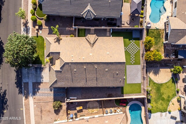 4140 E Claxton Ave, Gilbert, AZ 85297 - bird's eye view of a pool area