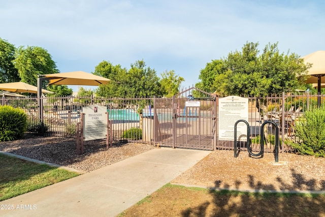 4140 E Claxton Ave, Gilbert, AZ 85297 - view of gate