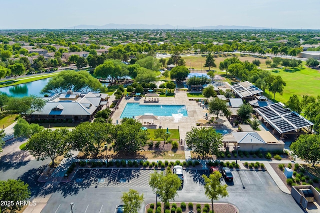 4140 E Claxton Ave, Gilbert, AZ 85297 - drone / aerial view of a pool