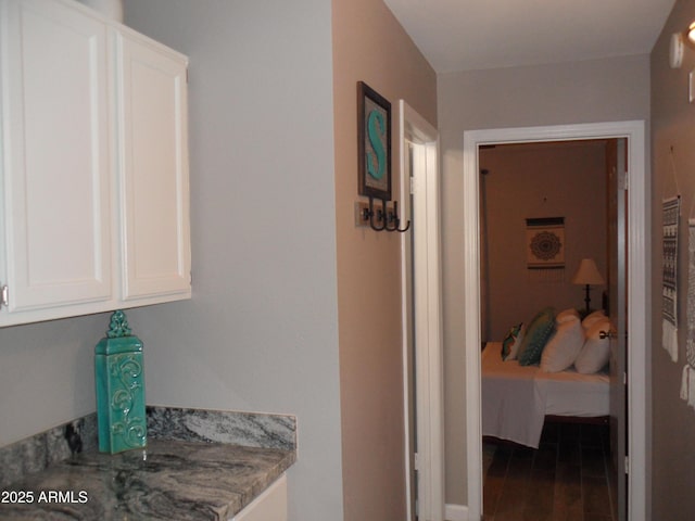 1333 N Higley Rd Unit 7, Mesa, AZ 85205 - corridor with dark wood-style flooring