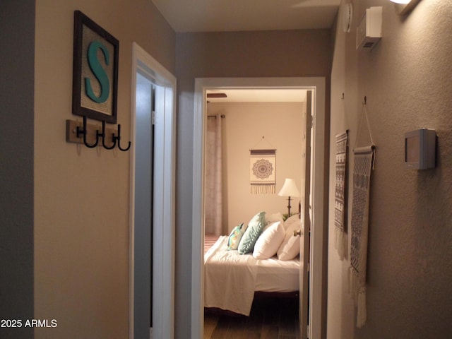 1333 N Higley Rd Unit 7, Mesa, AZ 85205 - hallway featuring dark wood-type flooring
