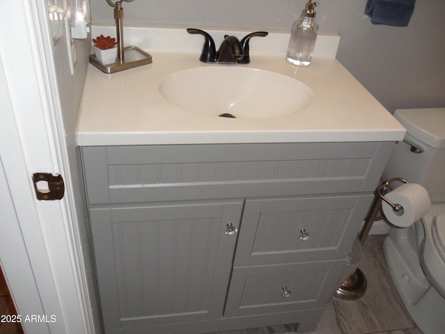 1333 N Higley Rd Unit 7, Mesa, AZ 85205 - bathroom with vanity and toilet