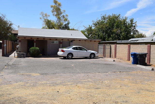 view of ranch-style home