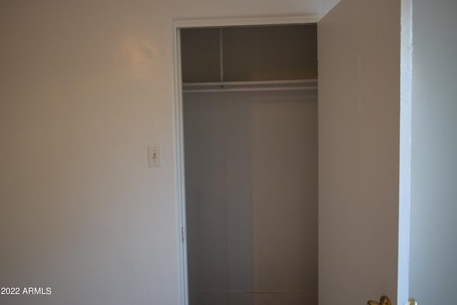 view of closet