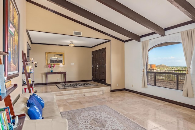 11237 N 15th Ln, Phoenix, AZ 85029 - entrance foyer featuring ornamental molding and baseboards