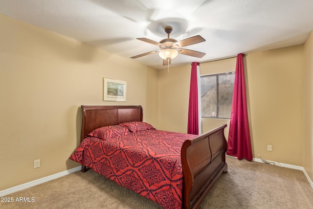 11237 N 15th Ln, Phoenix, AZ 85029 - carpeted bedroom with baseboards and a ceiling fan