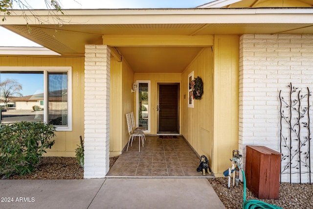 view of property entrance