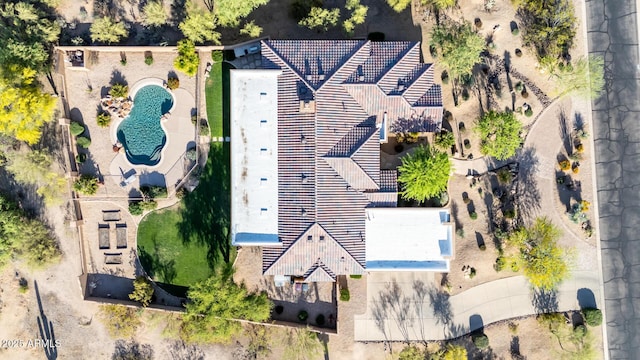 drone / aerial view