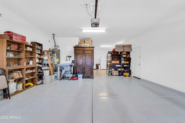 3214 N 138th Dr, Avondale, AZ 85392 - garage featuring freestanding refrigerator and a garage door opener