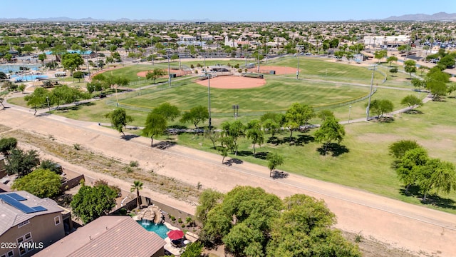 3214 N 138th Dr, Avondale, AZ 85392 - aerial perspective of suburban area with a mountainous background