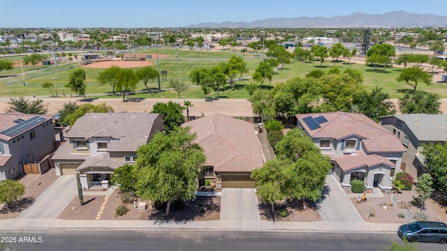 3214 N 138th Dr, Avondale, AZ 85392 - aerial view of residential area featuring mountains